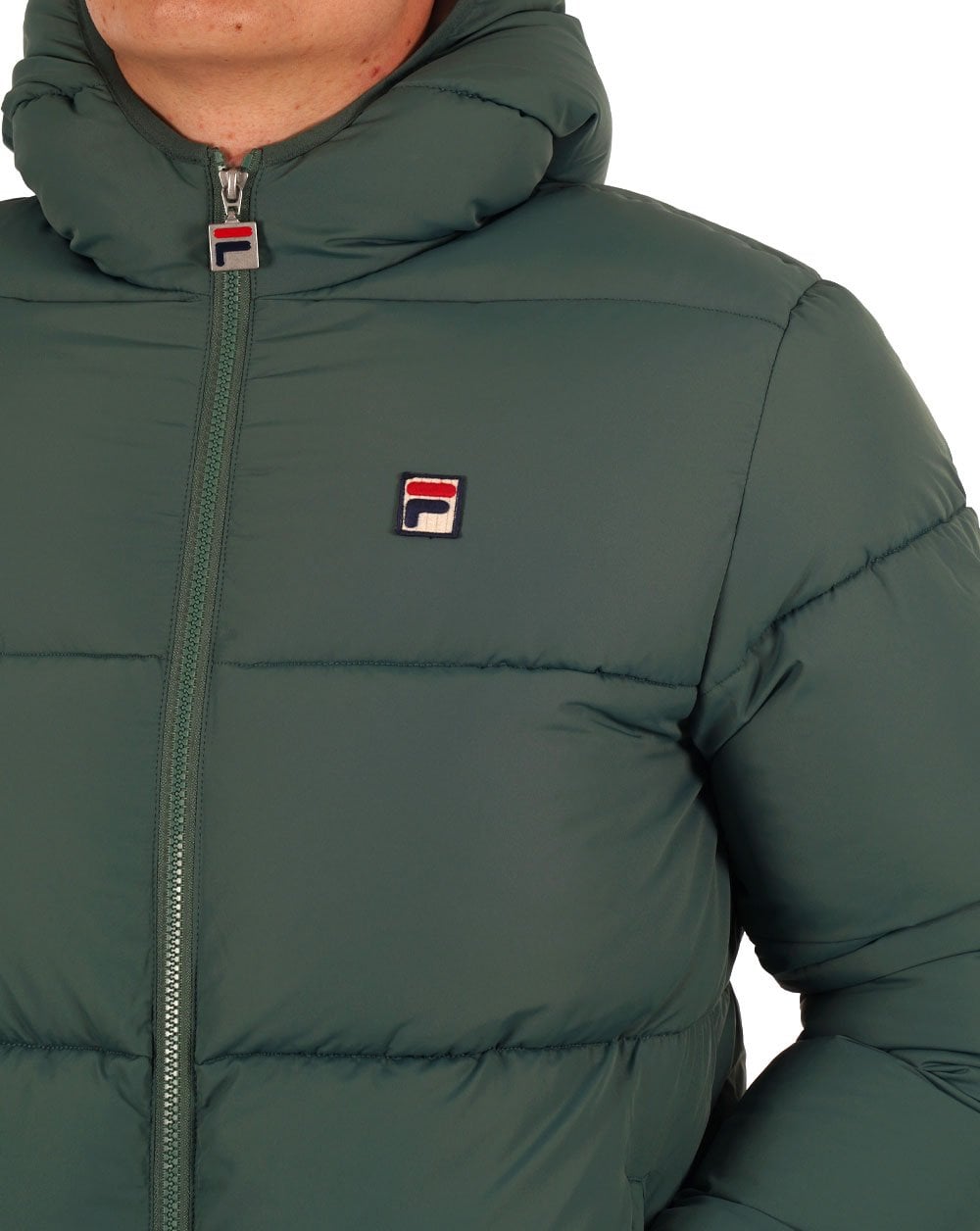 Fila Vintage Harry Pufferjacke Dark Forest