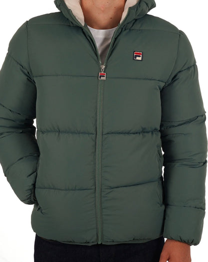Fila Vintage Harry Pufferjacke Dark Forest