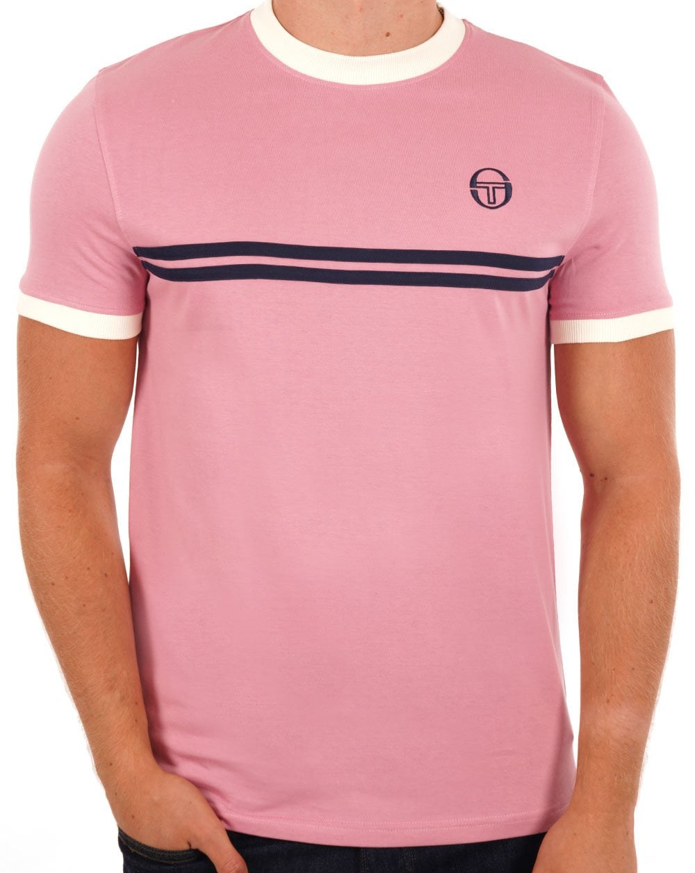 Sergio Tacchini Supermac T-Shirt Rosa/Gardenie