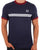 Sergio Tacchini Supermac T Shirt Navy Blue/Claret