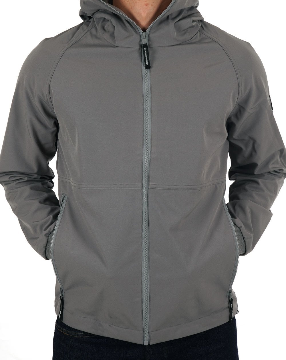 Weekend Offender Softshelljacke Hellgrau