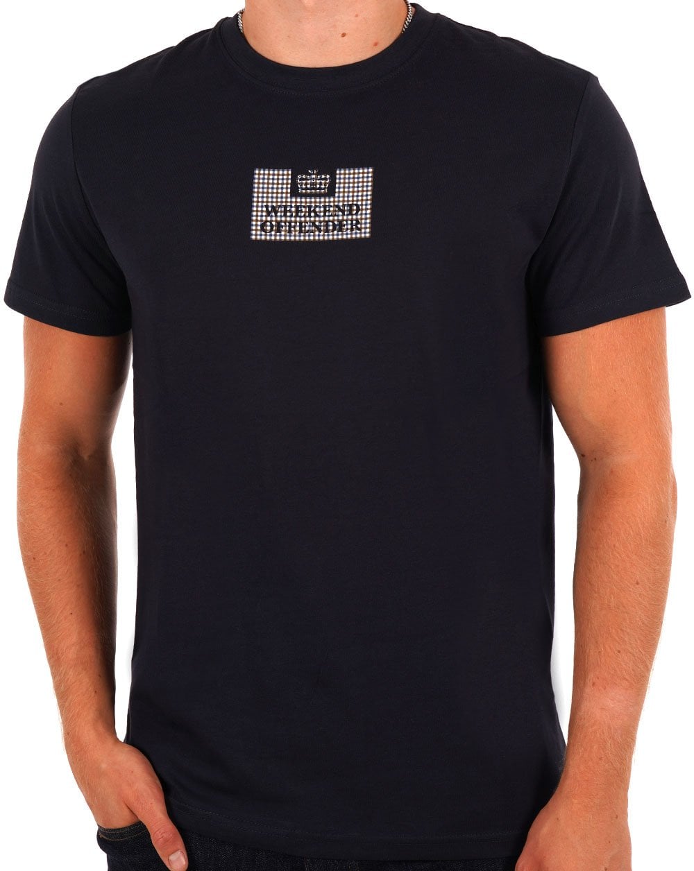 Weekend Offender Dygas T-Shirt Marineblau