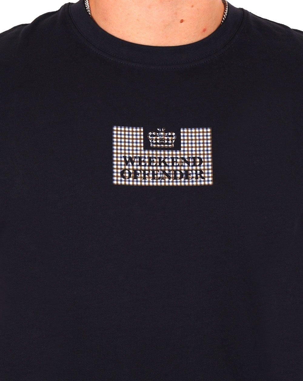 Weekend Offender Dygas T-Shirt Marineblau