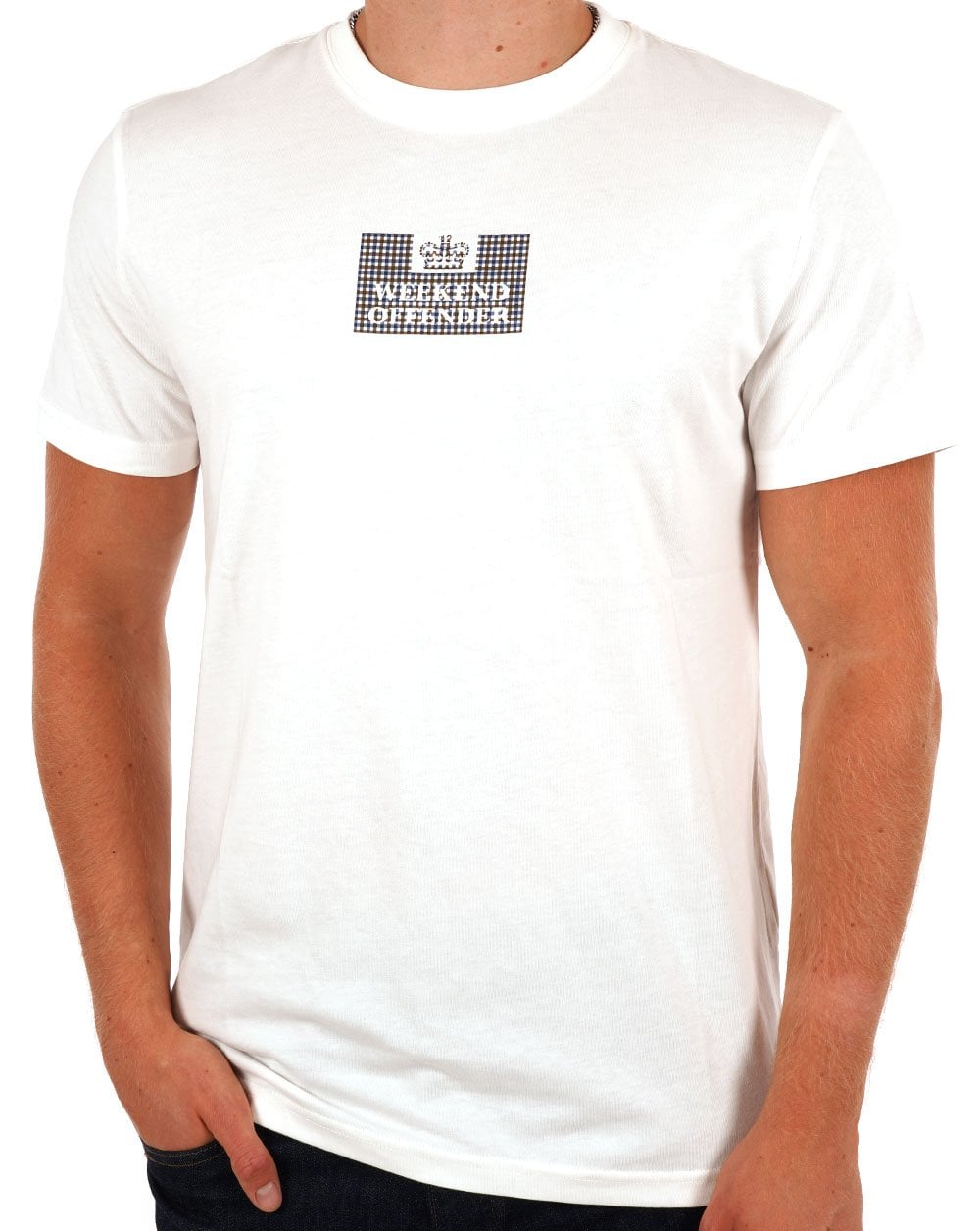 Weekend Offender Dygas T-Shirt Winterweiß