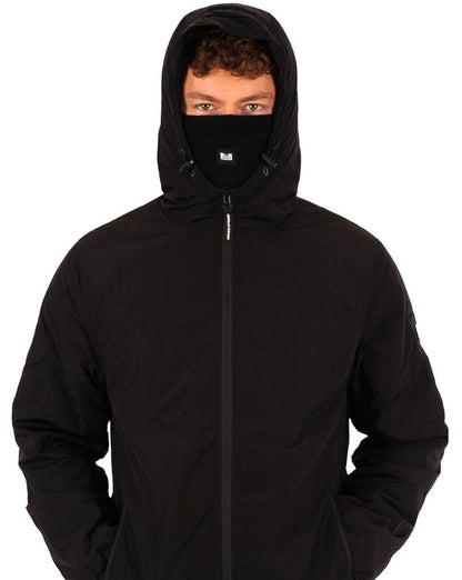 Weekend Offender Technician Wattierte Jacke Schwarz