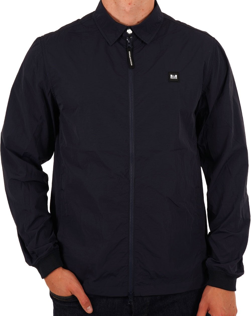 Weekend Offender Montana Überhemd Marineblau