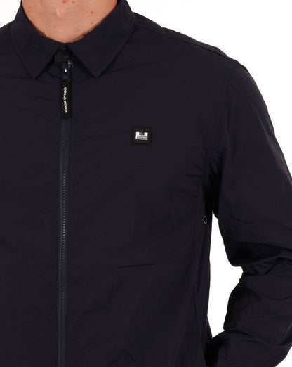Weekend Offender Montana Überhemd Marineblau