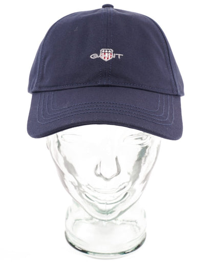 Gant Baumwoll-Twill-Cap, Marineblau