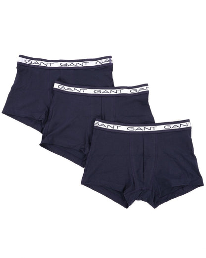 Gant Basic Trunks 3er-Pack Marineblau