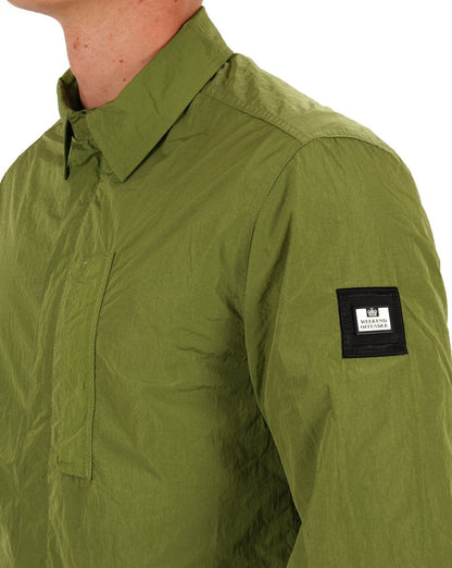 Weekend Offender Porter Überhemd Kiwi