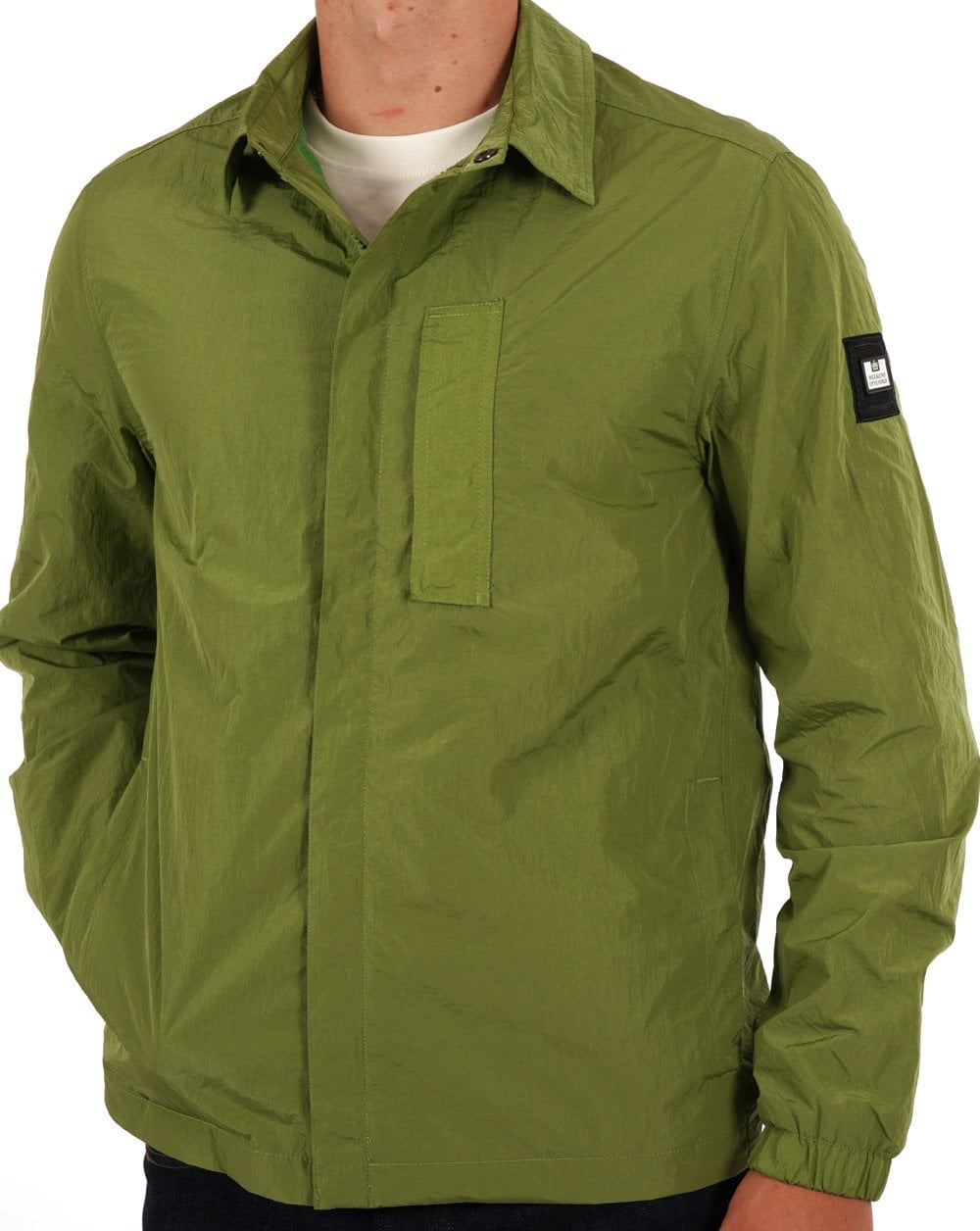 Weekend Offender Porter Überhemd Kiwi