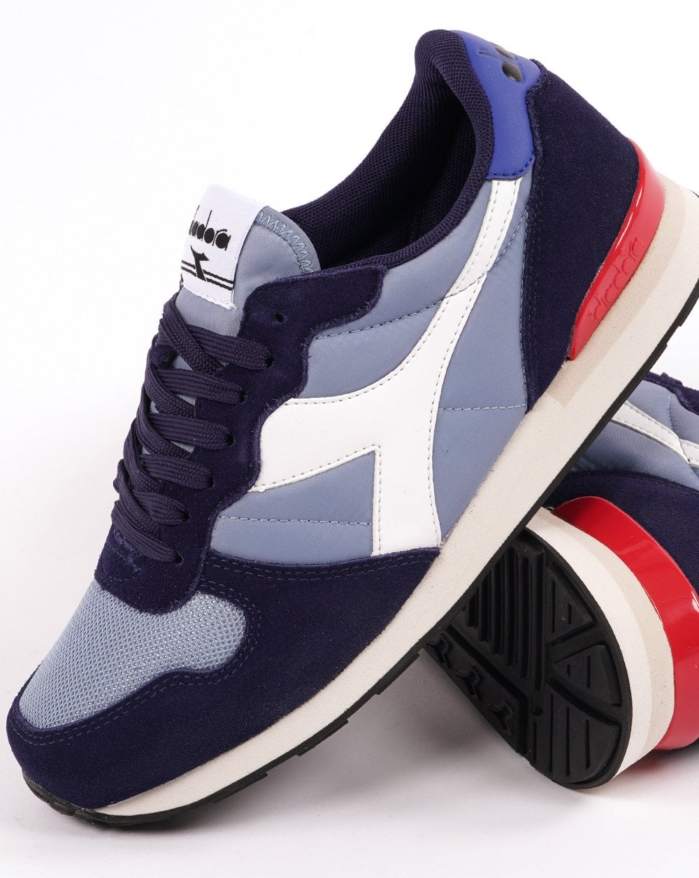 Diadora Camaro Trainers Dusty Blue/Medieval Blue