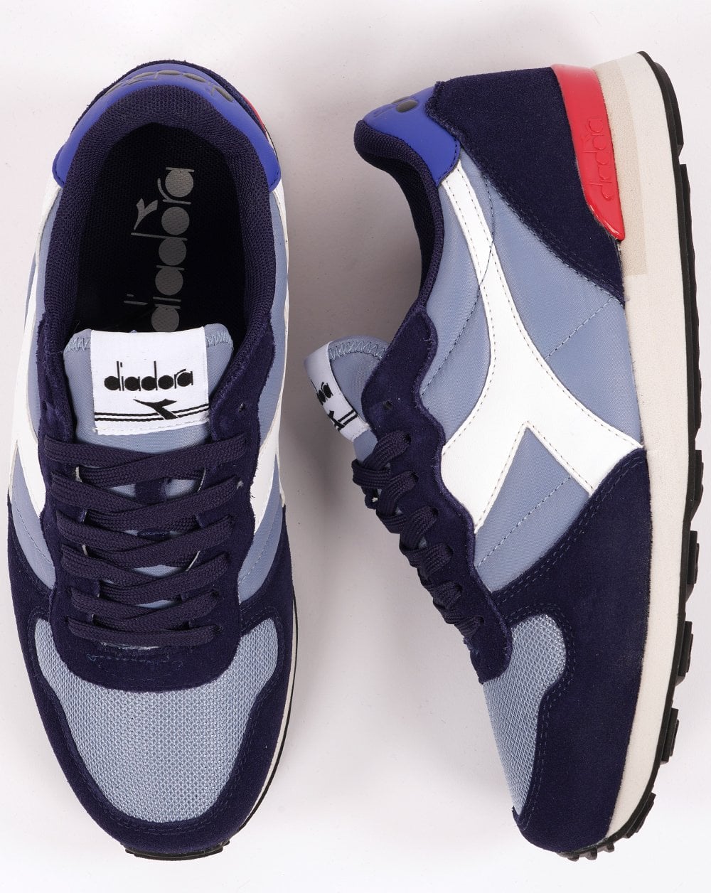Diadora Camaro Sneakers Staubblau/Mittelalterblau