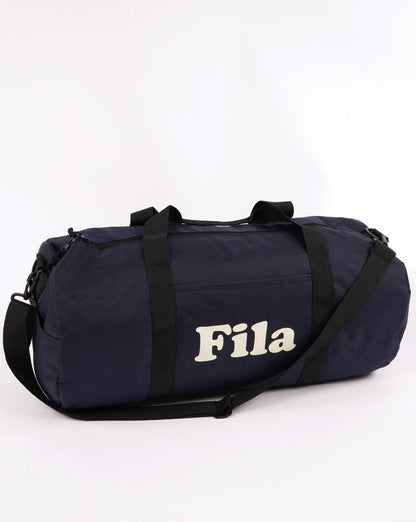 Fila Vintage Larsen Barrel Bag Marineblau