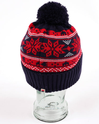Fila Vintage Trayzon Pom Pom Beanie Marineblau