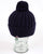 Fila Vintage Teo Pom Pom Beanie Navy