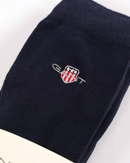 Gant – Shield-Socken im 3er-Pack, Marineblau
