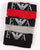 Emporio Armani 3 Pack Boxer Shorts Red/Stone/Black
