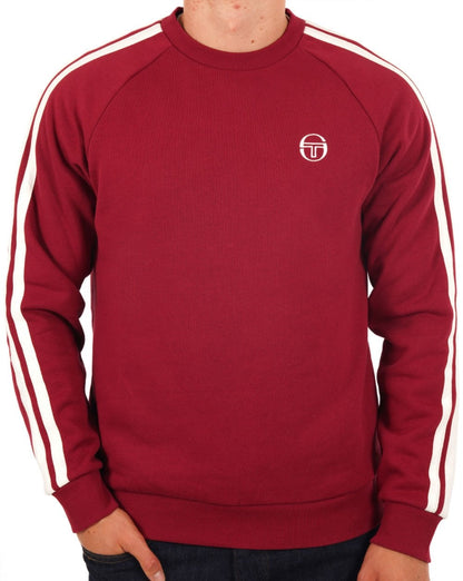 Sergio Tacchini Sweatshirt Weinrot
