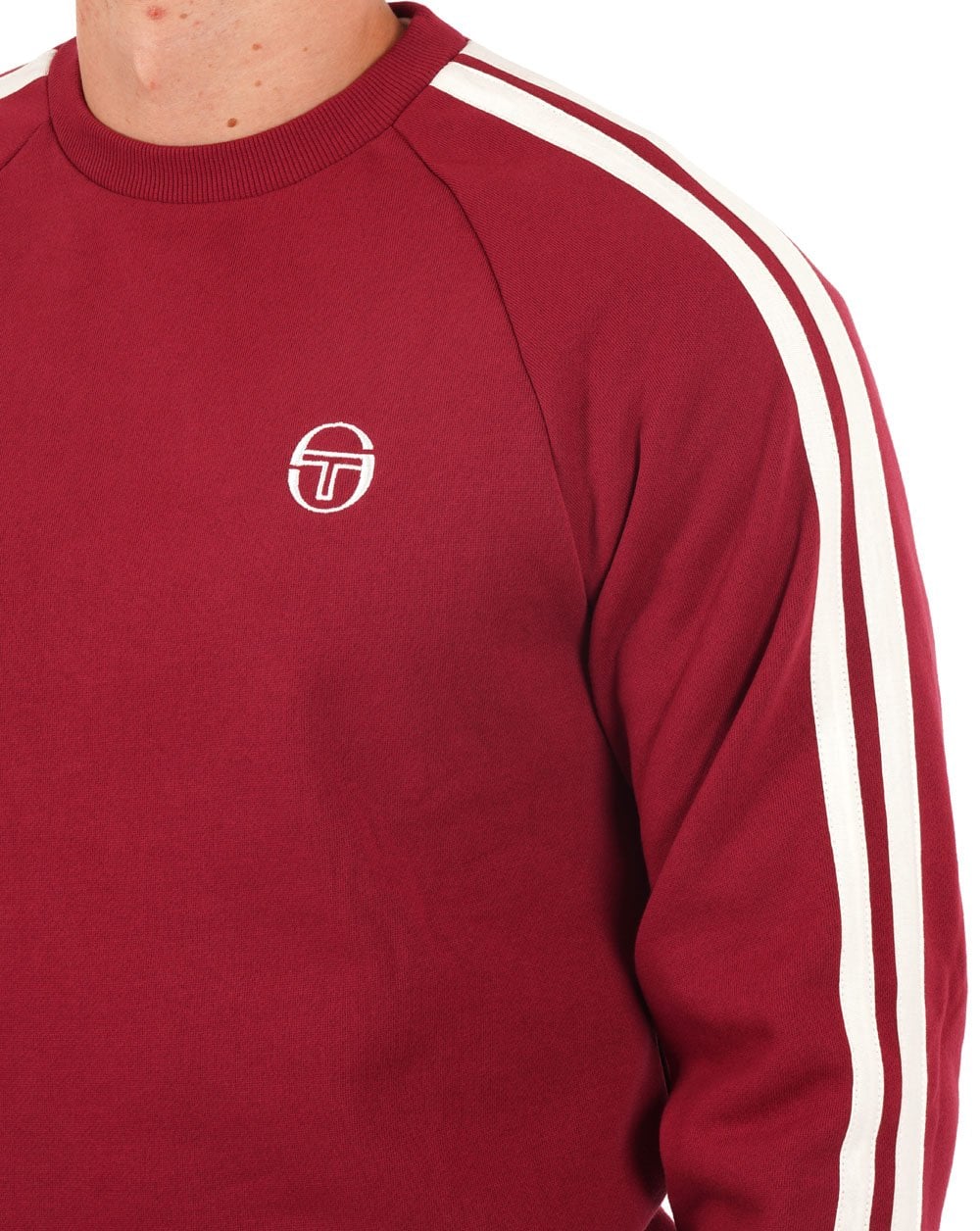 Sergio Tacchini Sweatshirt Weinrot