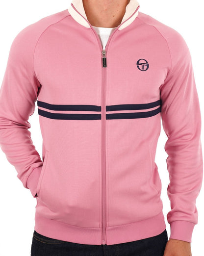 Sergio Tacchini Dallas Track Top Pink/Gardenia