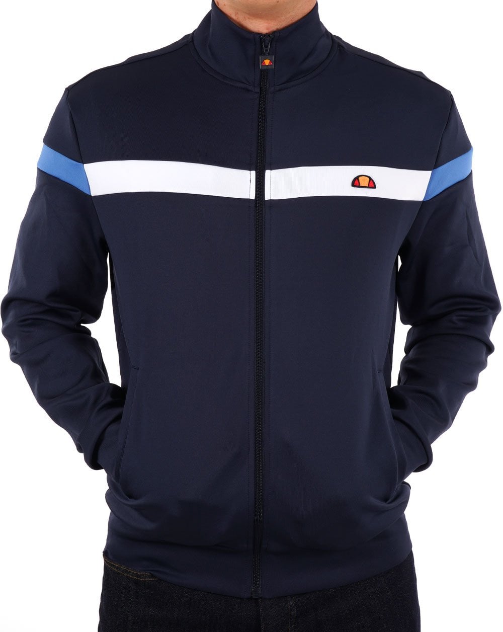 Ellesse – Spinella – Trainingsjacke in Marineblau