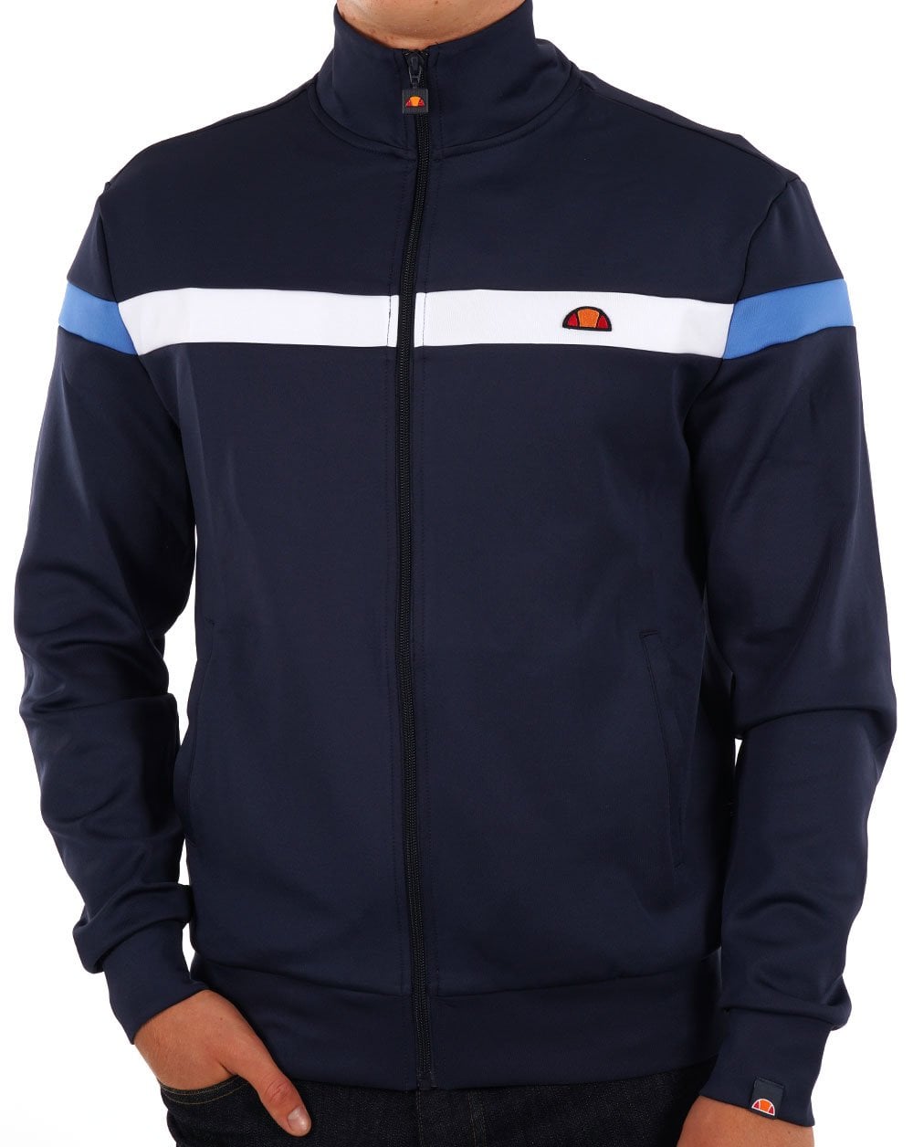 Ellesse – Spinella – Trainingsjacke in Marineblau