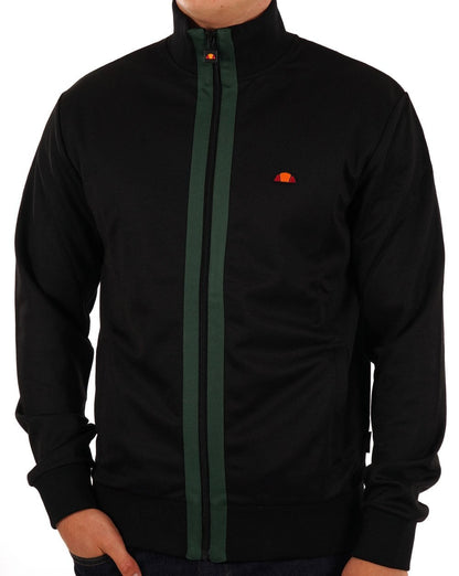 Ellesse – Berlusoni – Trainingsjacke in Schwarz