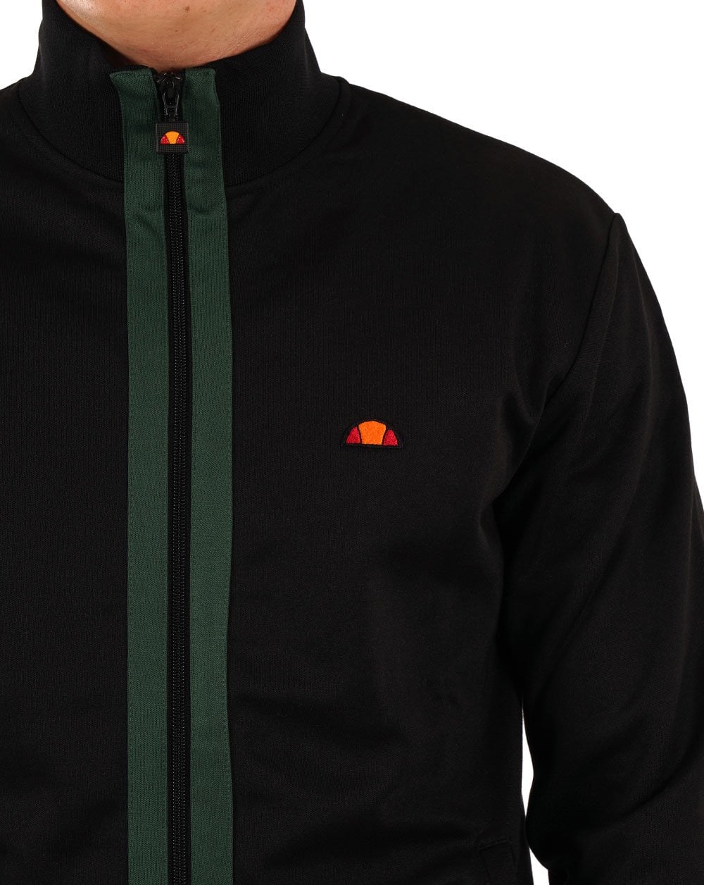 Ellesse – Berlusoni – Trainingsjacke in Schwarz