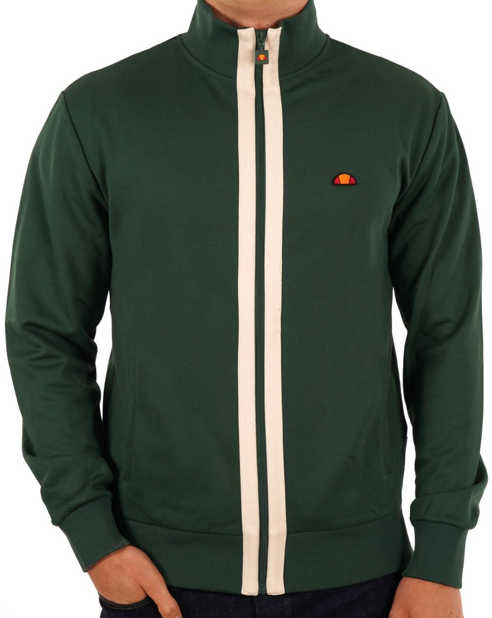 Ellesse Berlusoni Track Top Dunkelgrün
