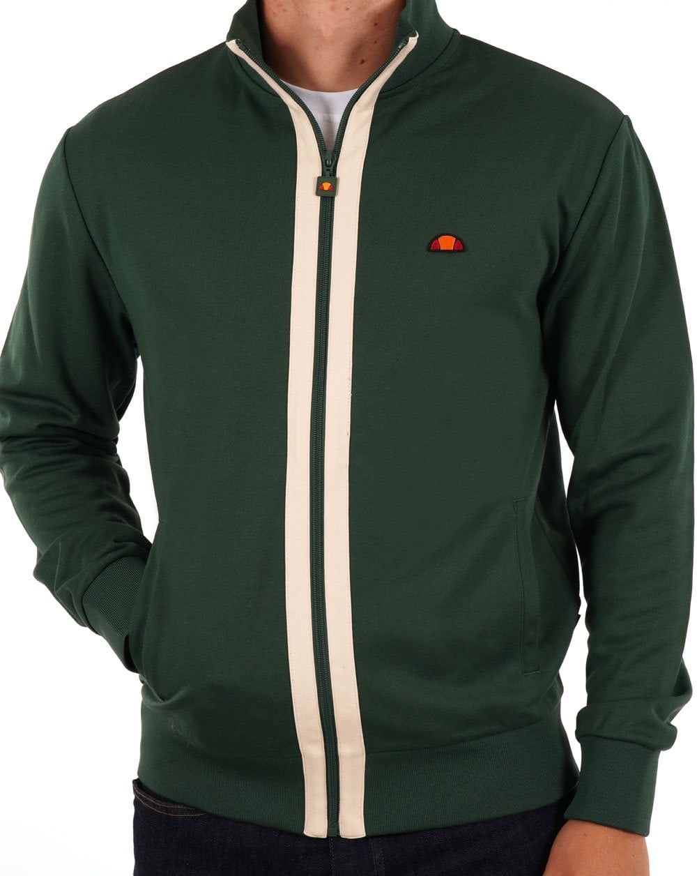 Ellesse Berlusoni Track Top Dunkelgrün