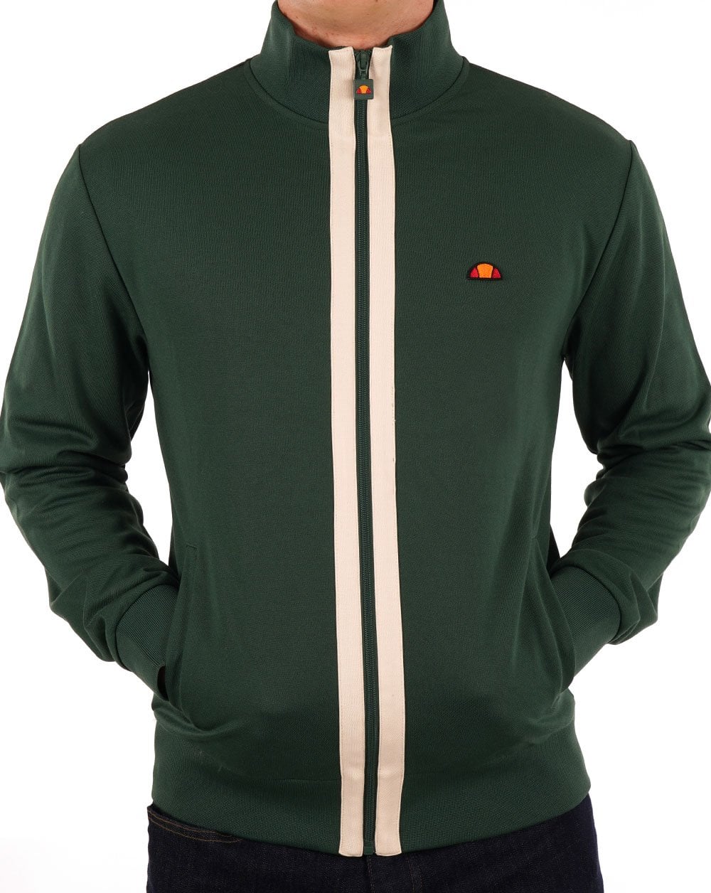 Ellesse Berlusoni Track Top Dunkelgrün