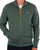 Fila Vintage Jacquard Track Top Dark Forest