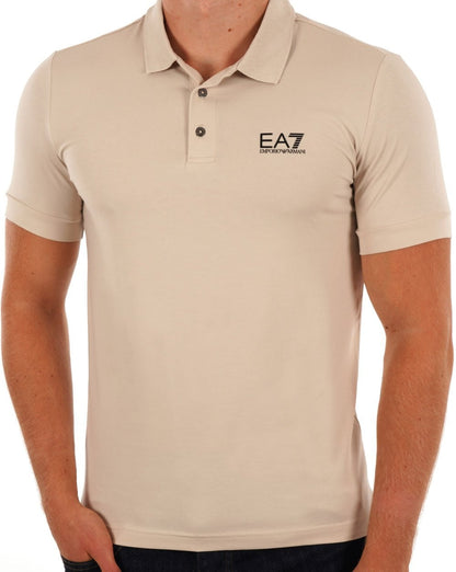 EA7 Classic Poloshirt Stein