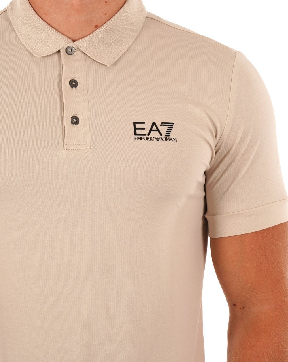 EA7 Classic Poloshirt Stein