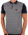 Trojan Houndstooth Polo Navy