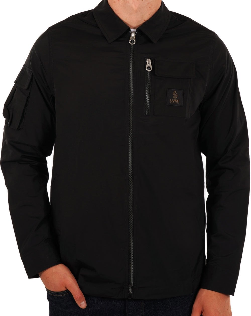 Luke Vietnam Technische Jacke Schwarz