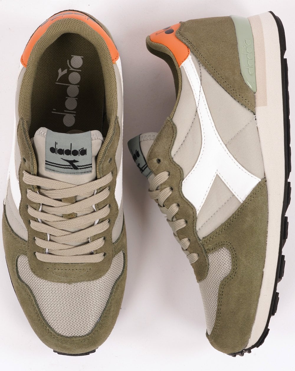 Diadora Camaro Trainer Grün/Grau