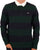 Gant Shield Striped Rugby Shirt Navy/Green