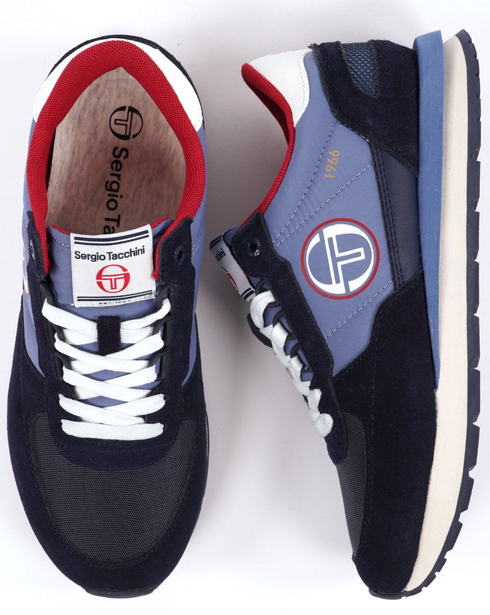 Sergio Tacchini Venezia Trainer Marineblau/Hellblau