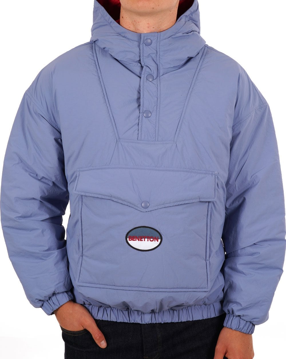 Benetton Wattierte OH Jacke Dämmerungsblau