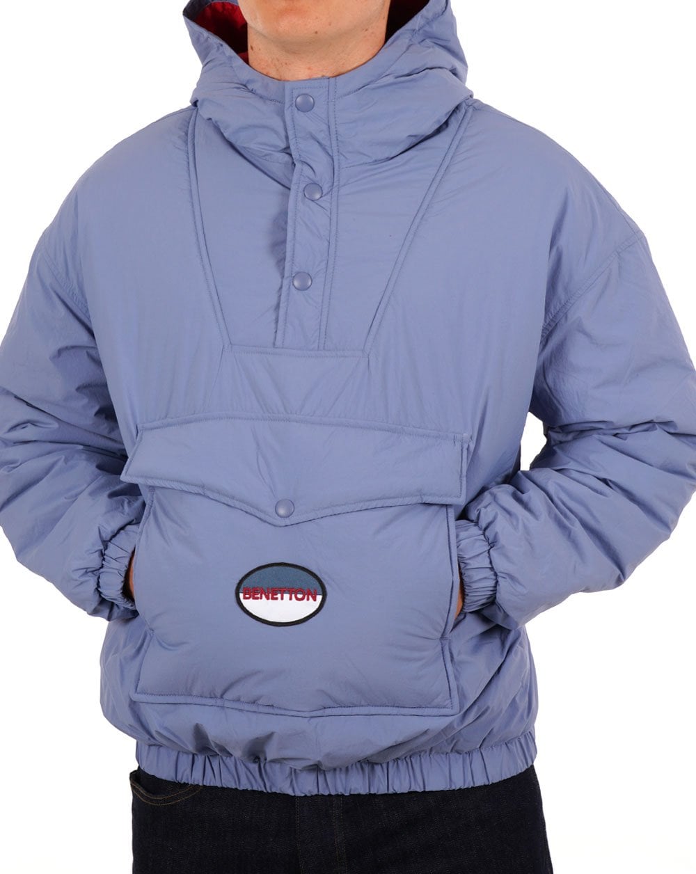 Benetton Wattierte OH Jacke Dämmerungsblau