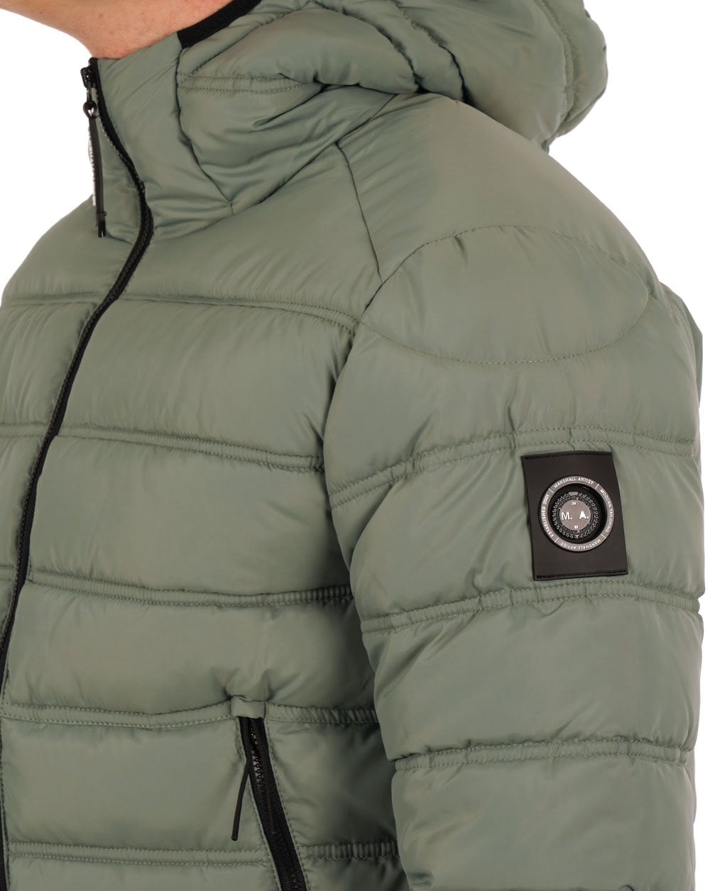 Marshall Artist Altitude Bubble Jacket Oxidgrün