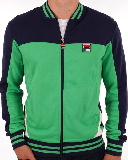 Fila Vintage Tiebreak Trainingsjacke Kelly Green