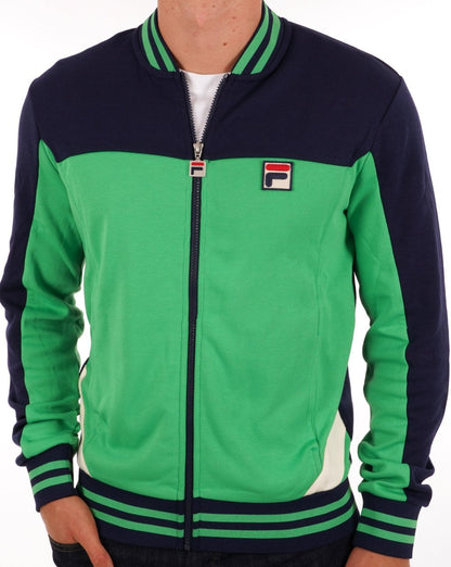 Fila Vintage Tiebreak Trainingsjacke Kelly Green