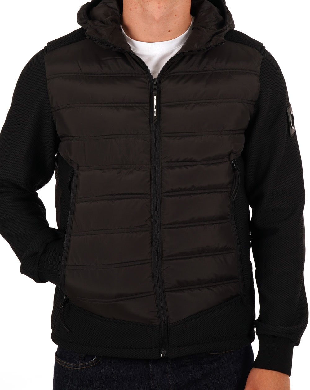 Marshall Artist Hybrid Softshelljacke Schwarz