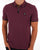 Weekend Offender Zip Polo Shirt Magenta