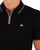 Weekend Offender Zip Polo Shirt Black