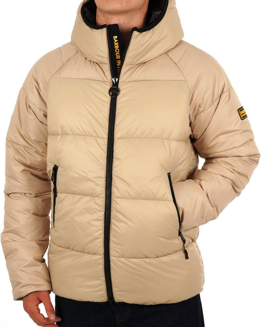 Barbour International Barbour International Hoxton Steppjacke Stein