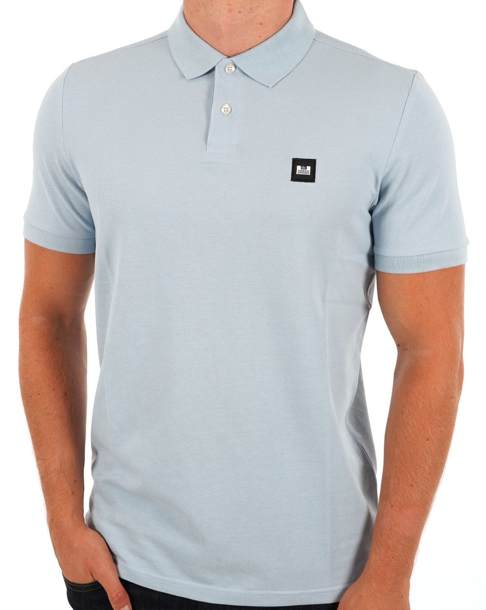Weekend Offender Polo Himmelblau
